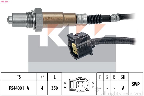 Sonda lambda KW 498 236