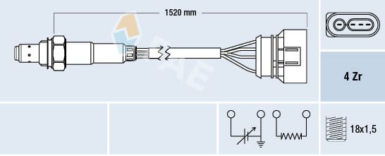 Sonda lambda FAE 77301