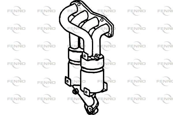 Katalizator FENNO P9784CAT