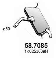 Tłumik końcowy ASSO 58.7085