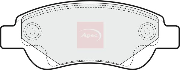 Apec - Front Brake Pad Set