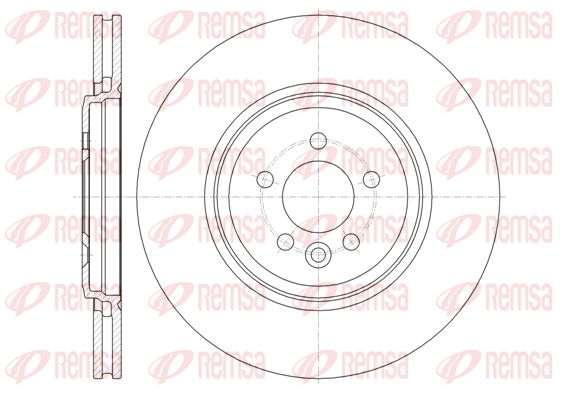 Tarcza hamulcowa KAWE 61382 10
