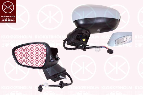 Lusterko zewnętrzne KLOKKERHOLM 05391044
