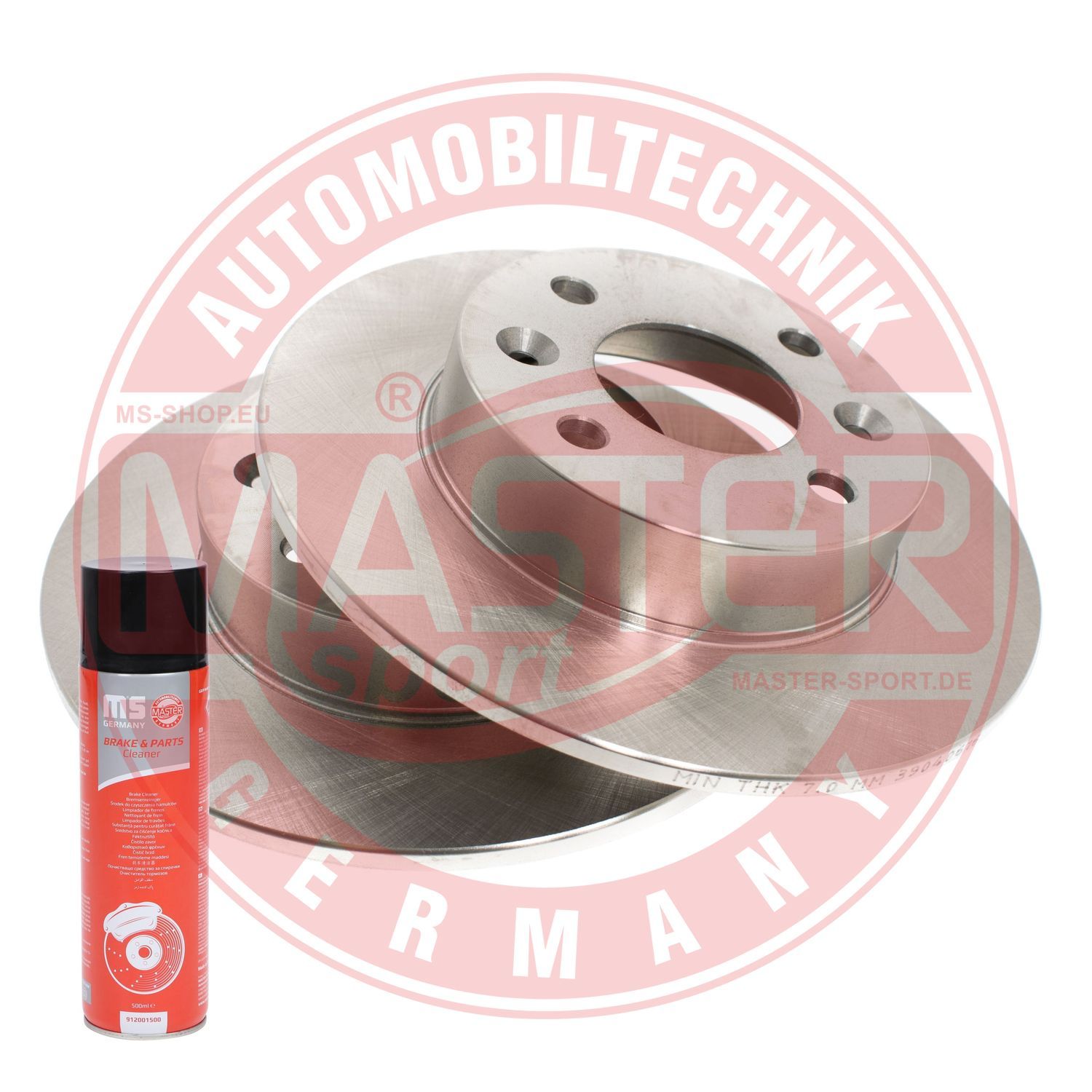 Tarcza hamulcowa MASTER-SPORT GERMANY 24010801041-SET-MSP
