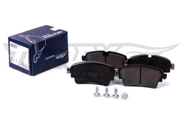 Levně Sada brzdových destiček, kotoučová brzda TOMEX Brakes 18-23