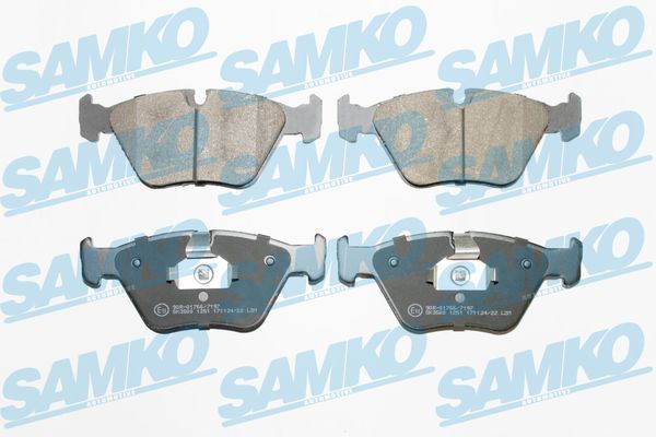Sada brzdových destiček, kotoučová brzda SAMKO 5SP1251