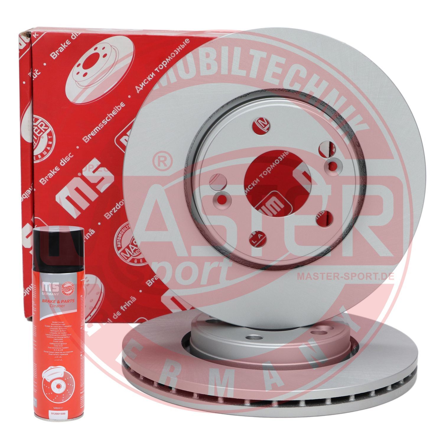Tarcza hamulcowa MASTER-SPORT GERMANY 24012401711PR-SET-MSP