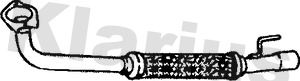 Rura wydechowa KLARIUS 130197