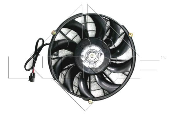 Ventilateur, refroidissement du moteur