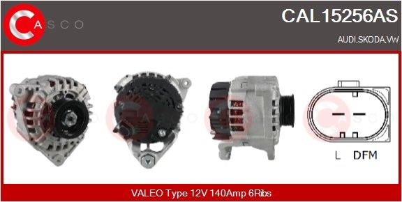 E-shop Alternátor CASCO CAL15256AS