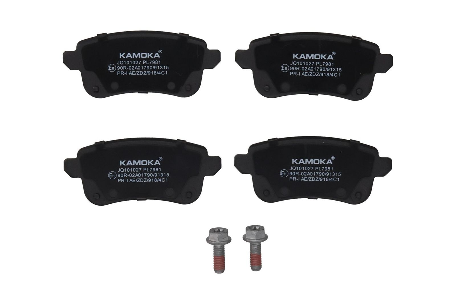 set placute frana,frana disc KAMOKA JQ101027