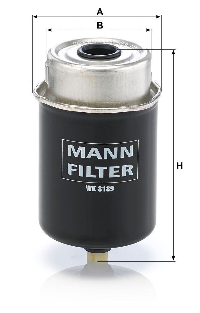 Levně Palivový filtr MANN-FILTER WK 8189