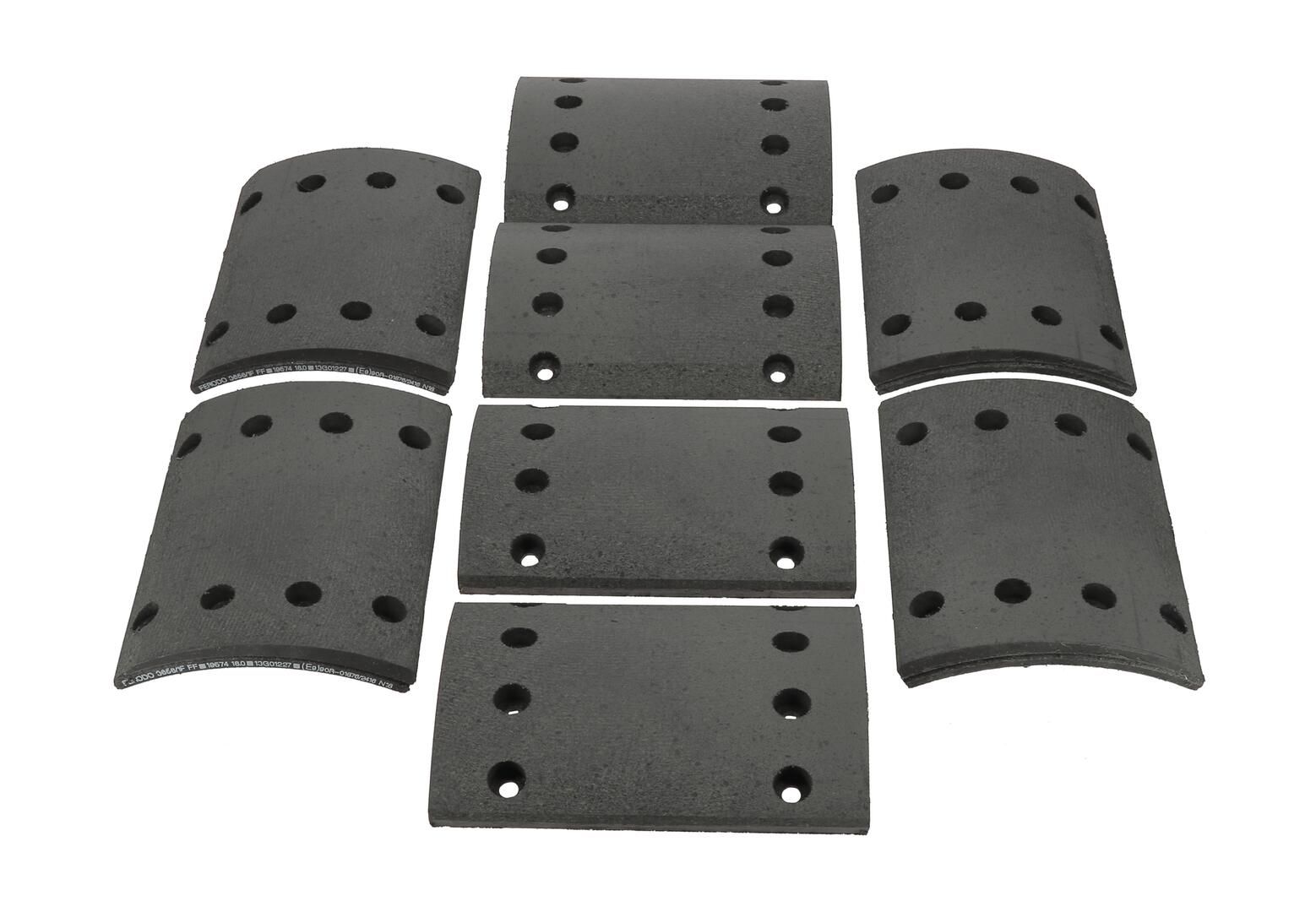 Set garnituri de frictiune, frana tambur QWP WHD1180BL