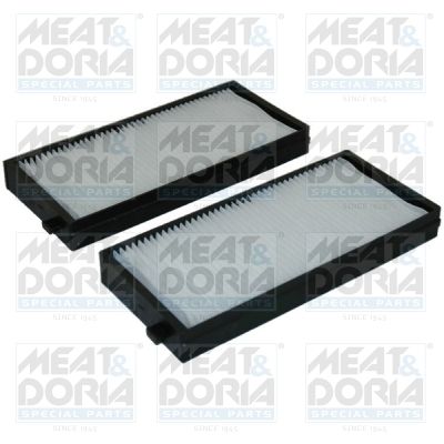 Filtr, wentylacja przestrzeni pasażerskiej MEAT & DORIA 17034F-X2