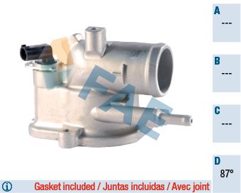 Termostat, chladivo FAE 5349687