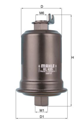 Palivový filter MAHLE KL 435