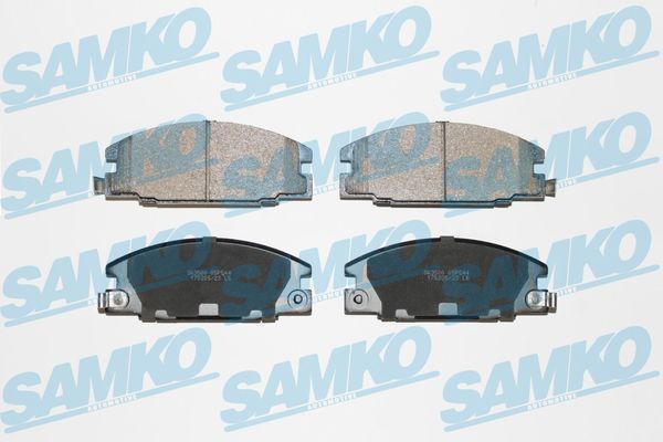 Zestaw klocków hamulcowych, hamulce tarczowe SAMKO 5SP544