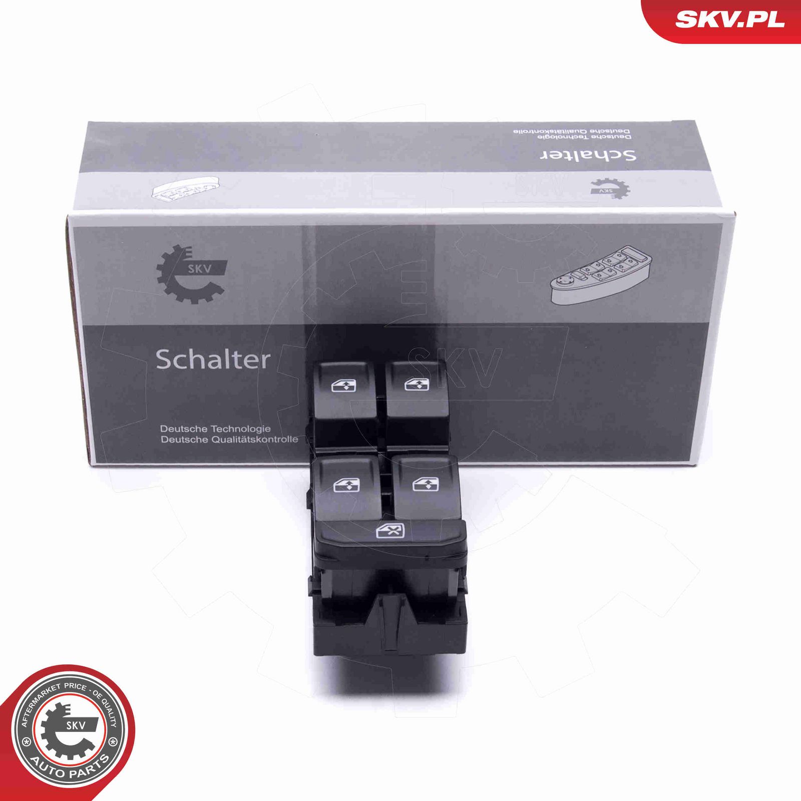 Выключатель, стеклолодъемник