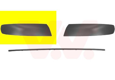 Ozdobná / ochranná lišta, nárazník VAN WEZEL 5897584