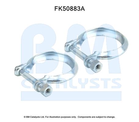 Zestaw montażowy, rura wydechowa BM CATALYSTS FK50883