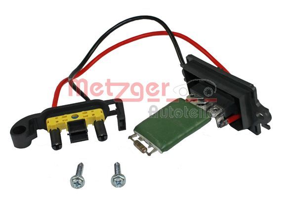 Opornik, wentylator wewnętrzny METZGER AUTOTEILE 0917054