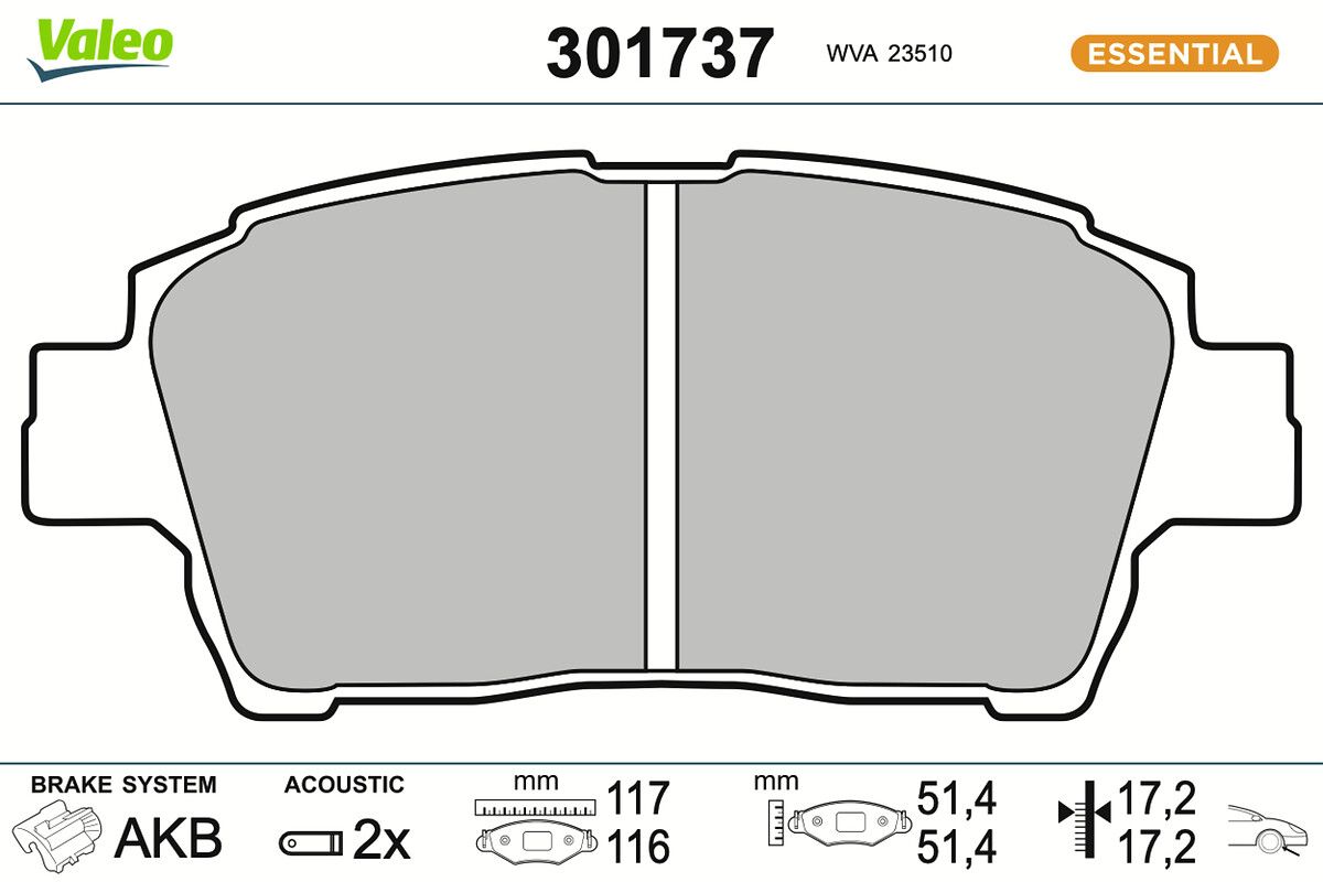 Piduriklotsi komplekt,ketaspidur