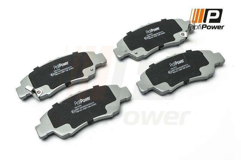 Levně Sada brzdových destiček, kotoučová brzda ProfiPower 1B1079