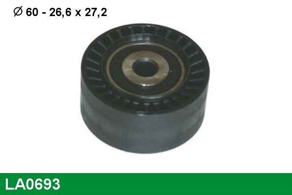 Rolka napinacza, pasek klinowy wielorowkowy LUCAS LA0693