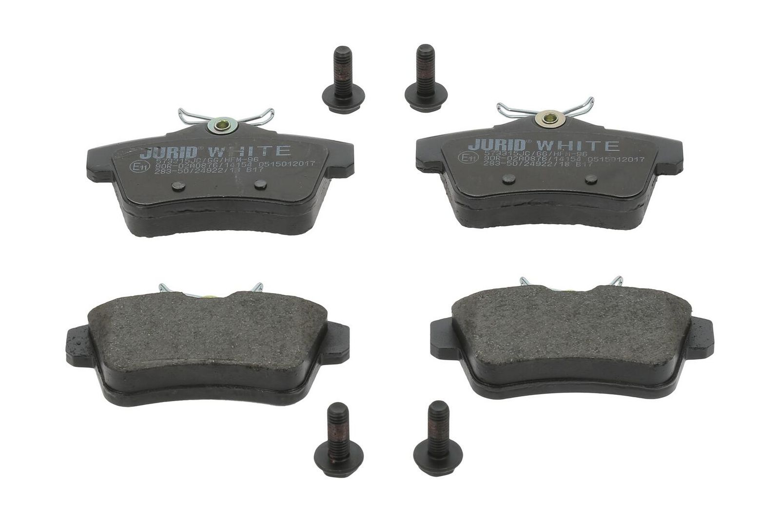 Комплект тормозных колодок, дисковый тормоз