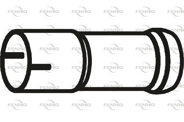 Rura wydechowa FENNO P3796