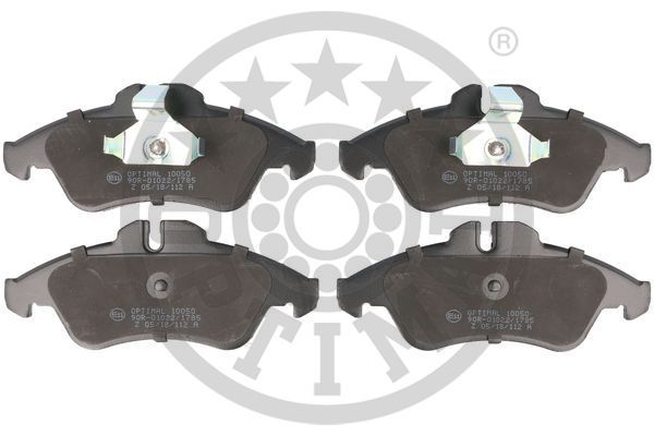 Zestaw klocków hamulcowych, hamulce tarczowe OPTIMAL BP-10050