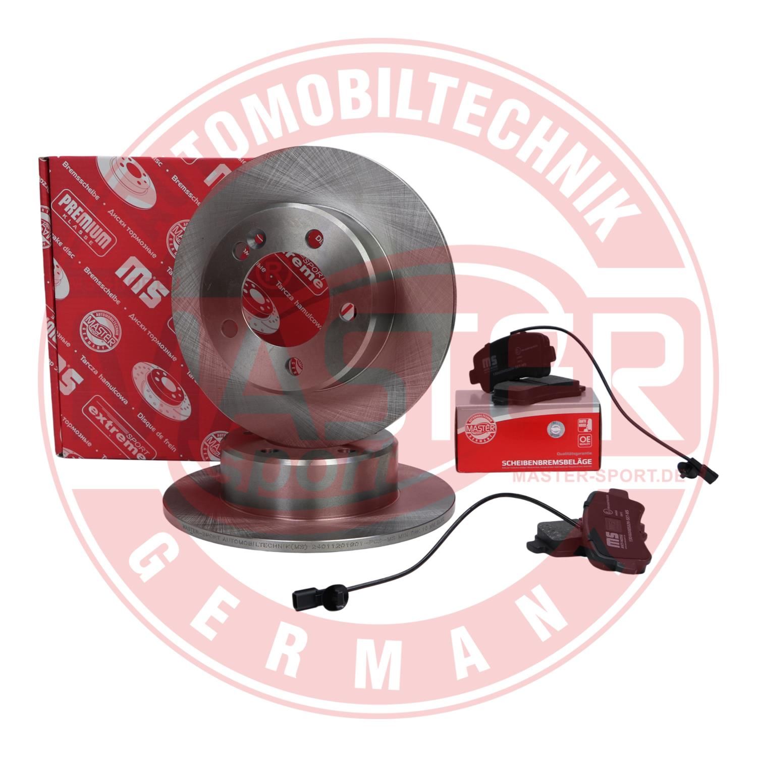 E-shop Sada bŕzd, Kotúčová brzda MASTER-SPORT GERMANY 201201900