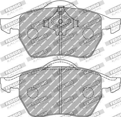 Zestaw klocków hamulcowych, hamulce tarczowe FERODO RACING FCP1323H