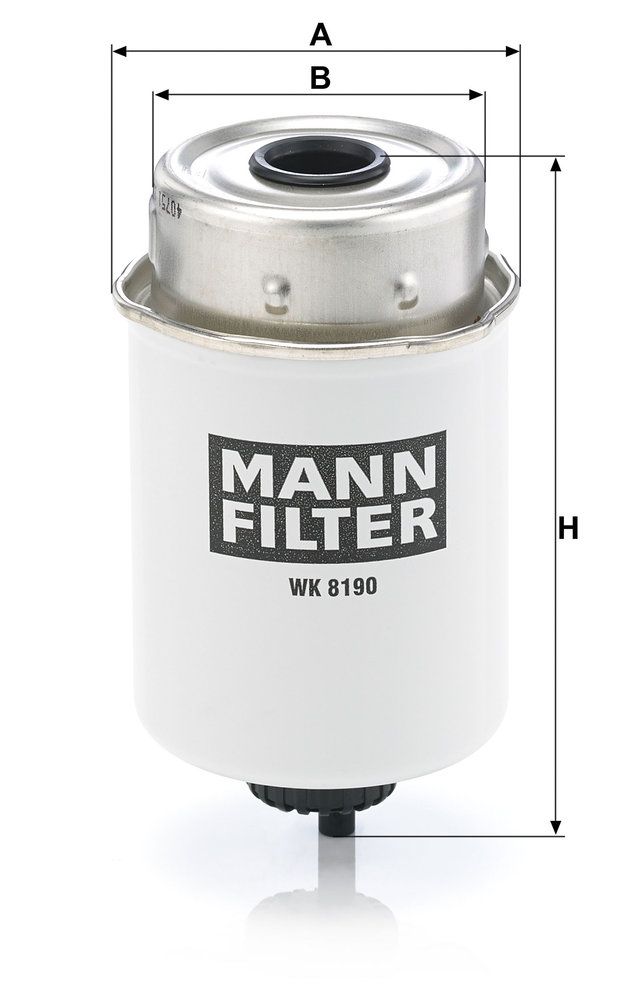 Levně Palivový filtr MANN-FILTER WK 8190