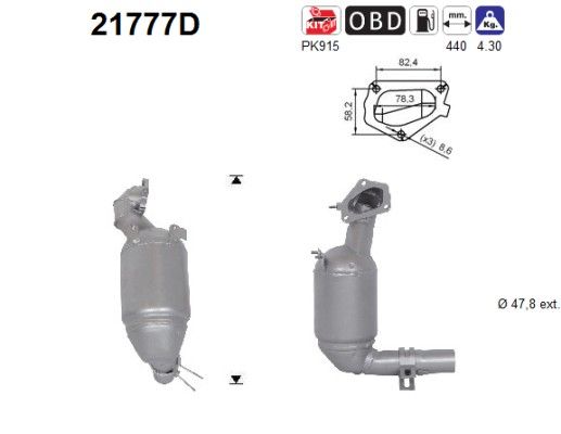 Catalizator AS 21777D