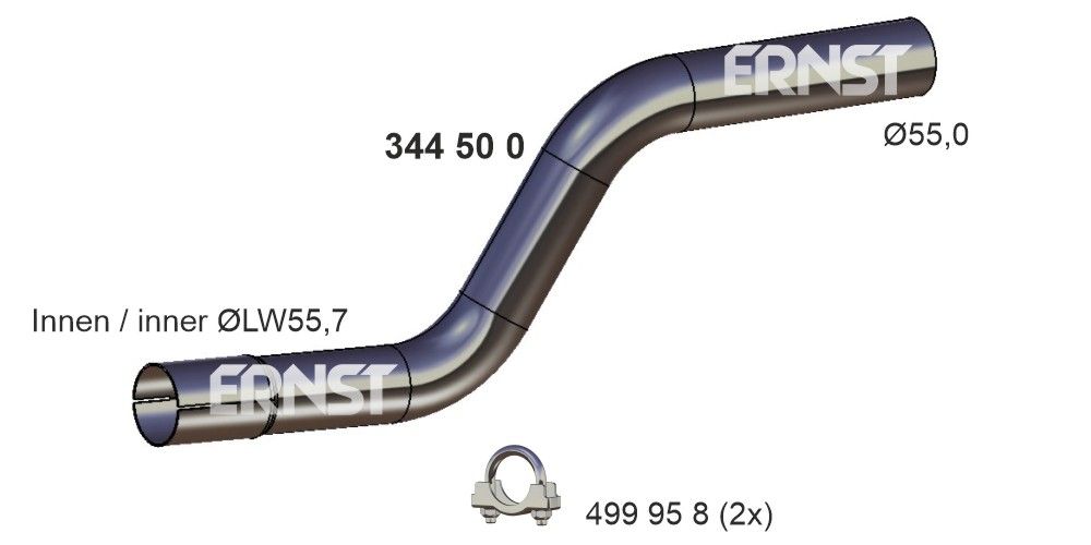 Racord evacuare ERNST 344500