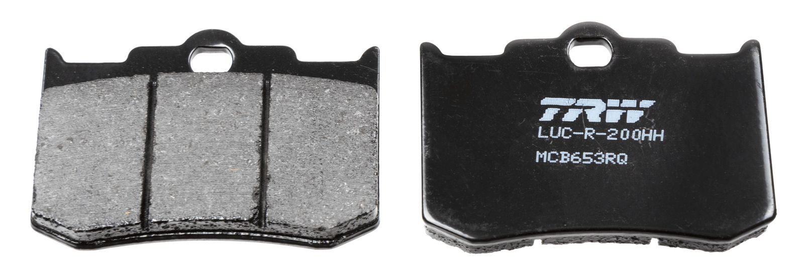 set placute frana,frana disc TRW MCB653RQ