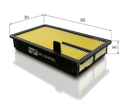 Filtr powietrza TECNECO FILTERS AR1784PMS