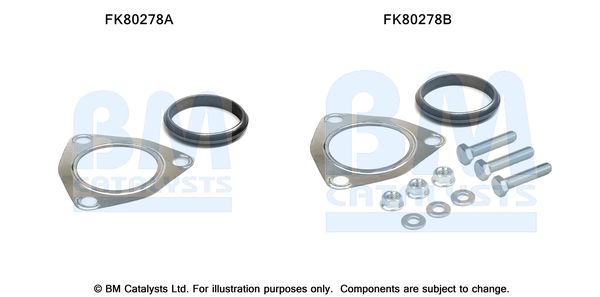 Zestaw montażowy, katalizator BM CATALYSTS FK80278