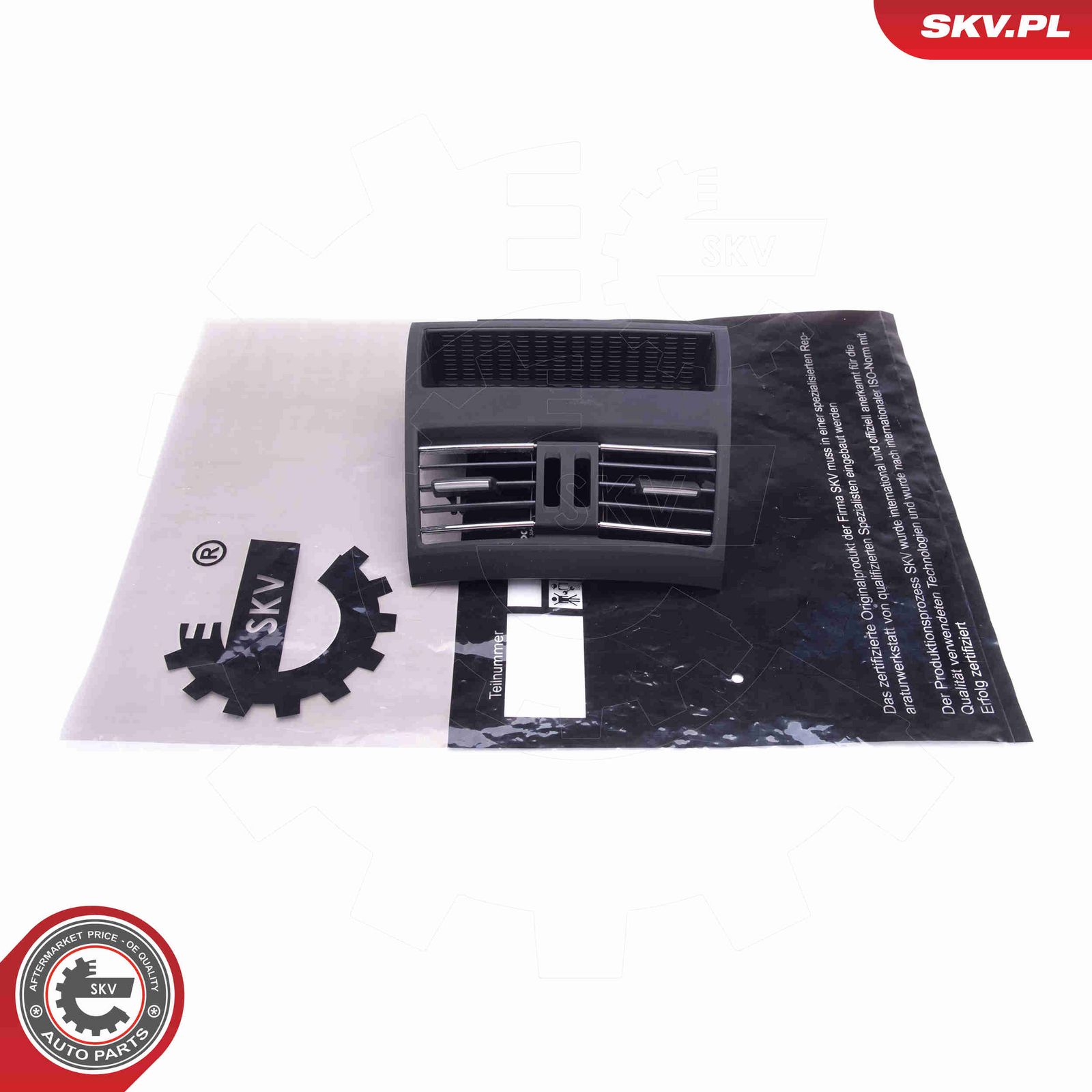 Ventilācijas atvere, Instrumentu panelis