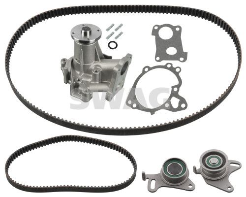 Pompa wodna + zestaw paska rozrządu SWAG 33 10 7670