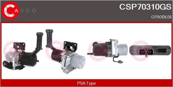 Hydraulické čerpadlo, řízení CASCO CSP70310GS