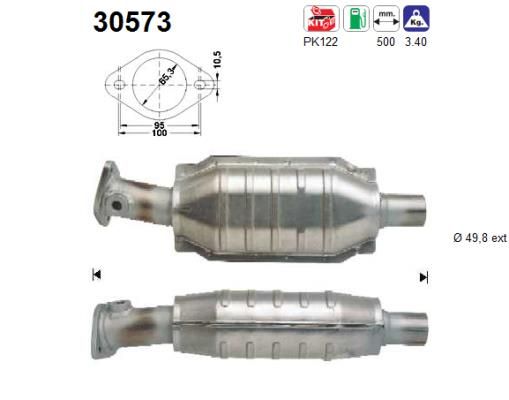 Katalizator AS 30573