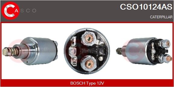 Elektromagnetický spínač, startér CASCO CSO10124AS