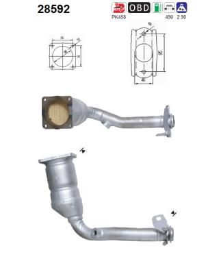 Katalizator AS 28592
