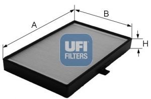 Filtr, vzduch v interiéru UFI 53.079.00