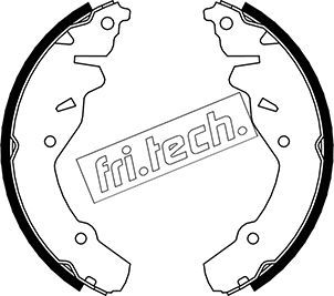 Zestaw szczęk hamulcowych FRI.TECH. 1023.004