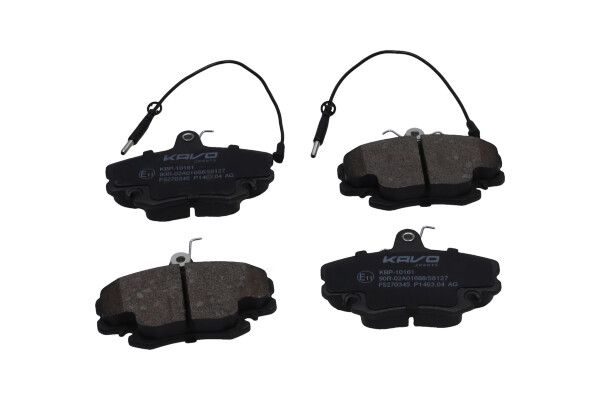 set placute frana,frana disc KAVO PARTS KBP-10161