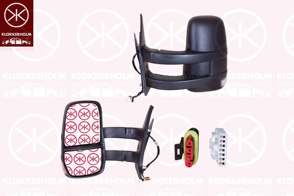 Lusterko zewnętrzne KLOKKERHOLM 30811045