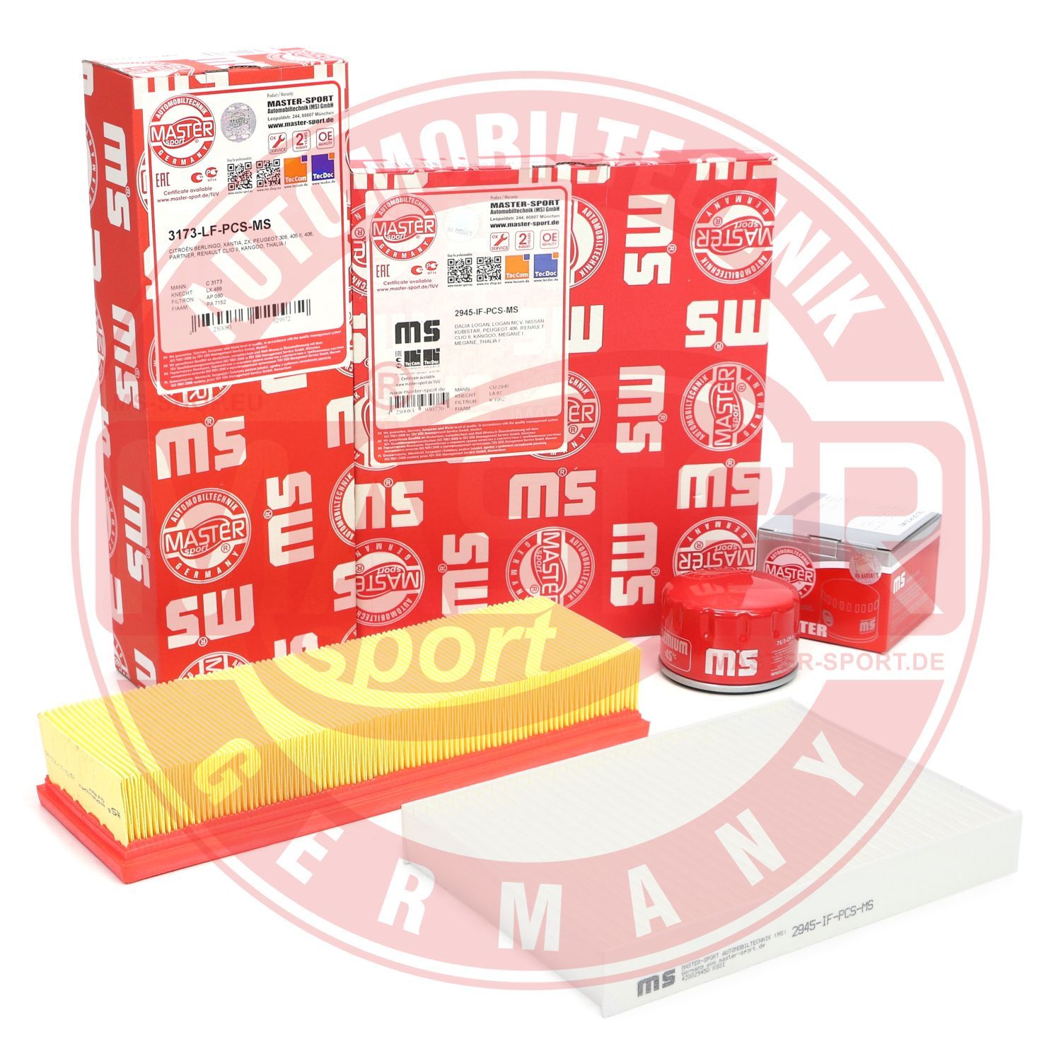 Zestaw filtra MASTER-SPORT GERMANY 450001102
